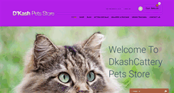 Desktop Screenshot of dkashcattery.com